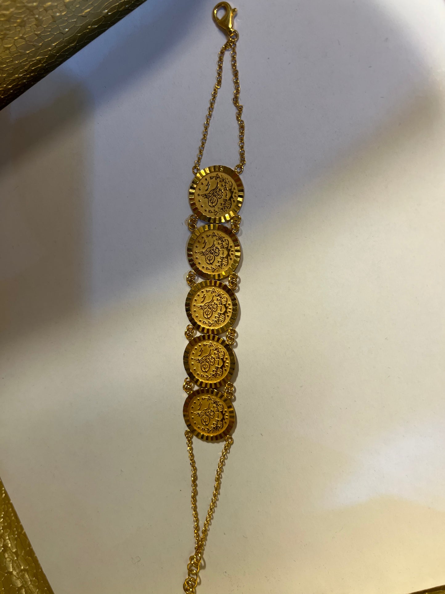 Armband met Ottomaanse goudmunten
